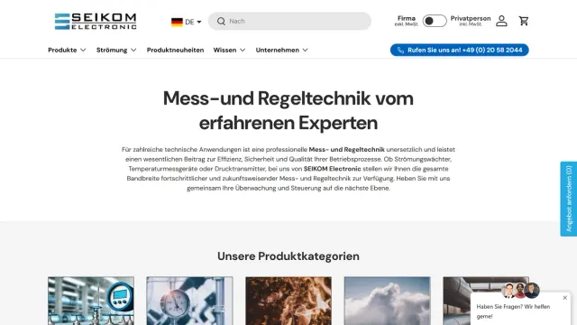 Seikom Electronic — Shopify-Referenz